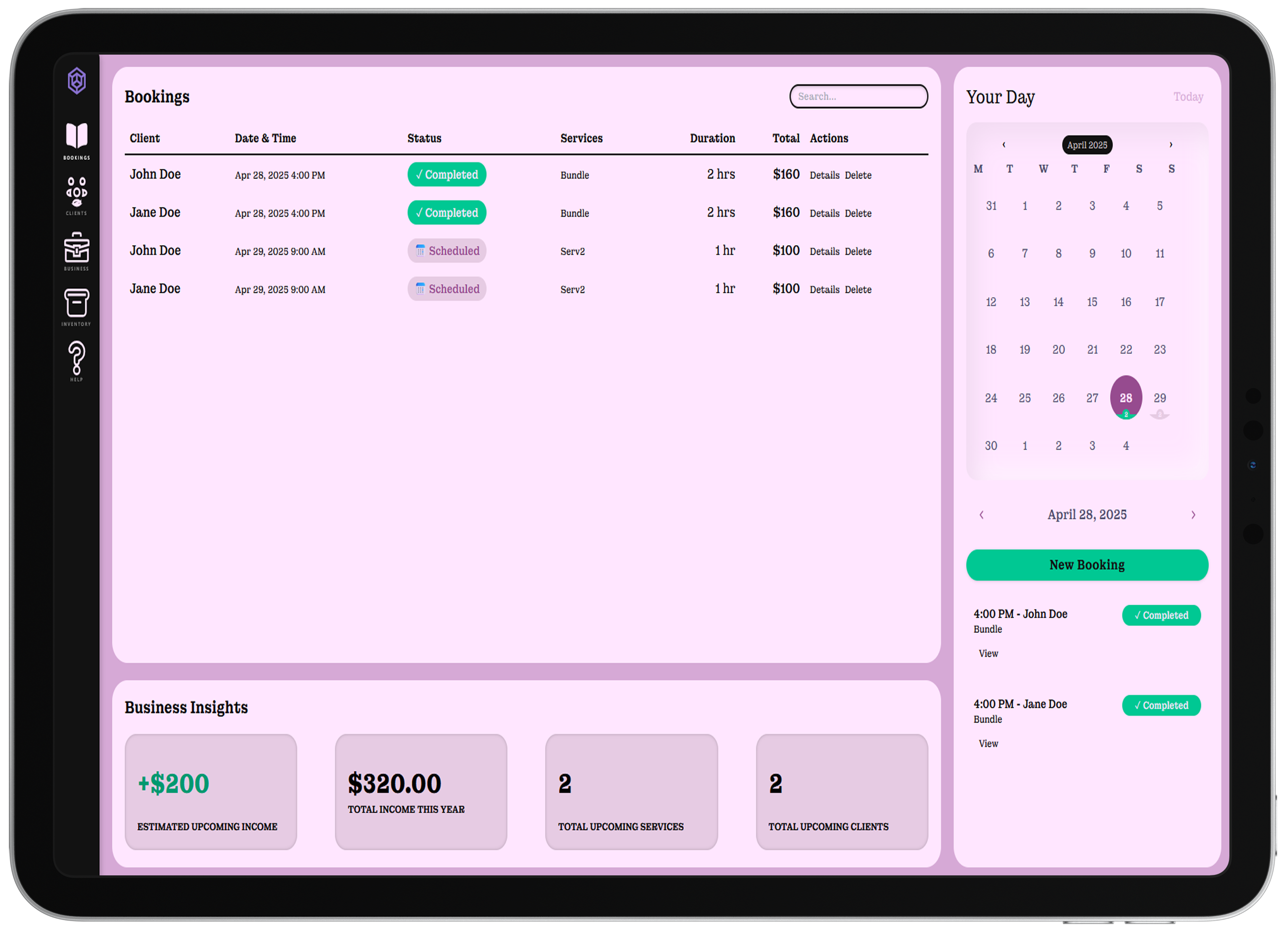 PromoFlow dashboard preview